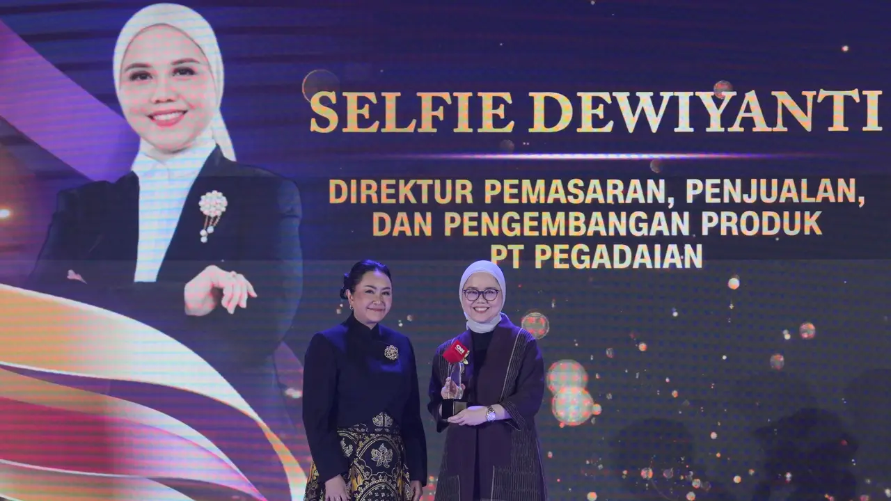 Direktur Pegadaian Selfie Dewiyanti Raih Indonesia Leading Women Awards 2026
