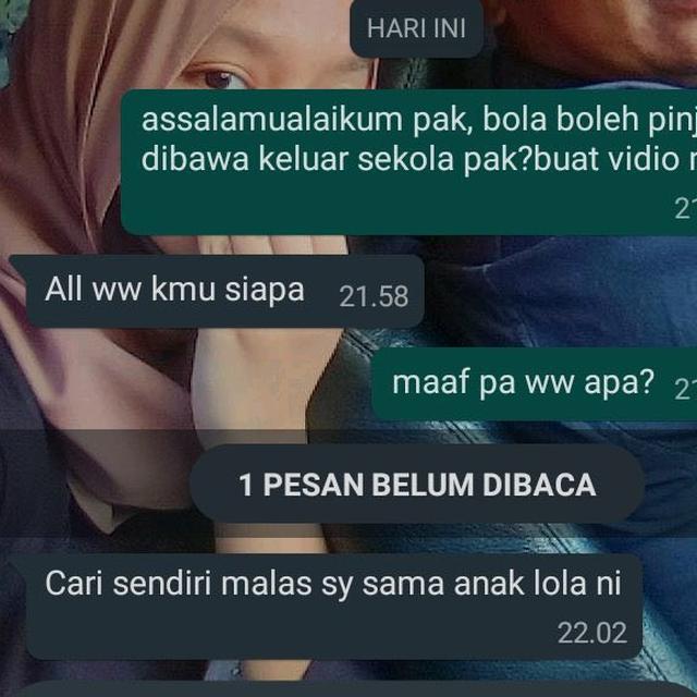 10 Chat Kocak Guru dan Murid Undang Gelak Tawa