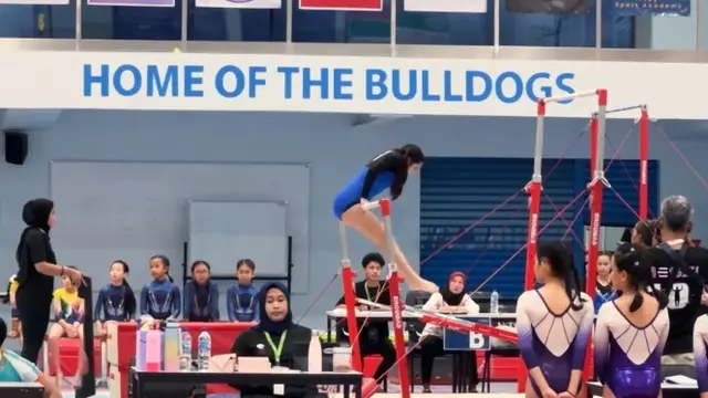 7 Potret Mikhayla Bakrie, Putri Nia Ramadhani di Lomba Gymnastic Ini Curi Perhatian