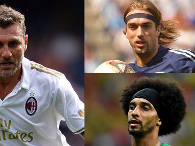 Pada dasarnya pesepak bola sukses adalah pemain yang begitu mencintai dunia sepak bola. Namun anehnya ada beberapa pesepak bola yang tidak menyukai olahraga sepak bola itu sendiri. (Kolase foto AFP)