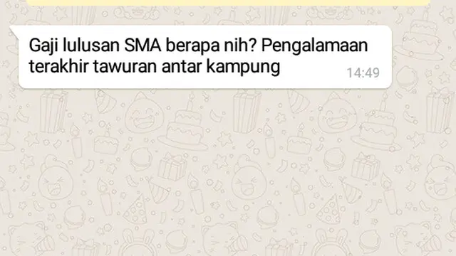 6 Chat Pelamar Kerja Tanya Gaji ke HRD Ini Bikin Geregetan