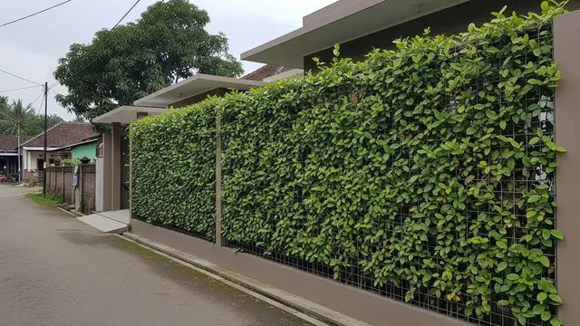 Model Pagar Rumah Desa