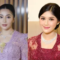 Secara bersamaan, Nikita Willy dan Erina Gudono hadiri kondangan di masa kehamilan. Keduanya tampil sebagai bumil flawless dengan gaya makeup yang berbeda [@melinathemua @erinagudono]