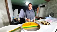 Resep yang diwariskan turun temurun, kue talam Hj Hatim sangat populer di Kota Samarinda.