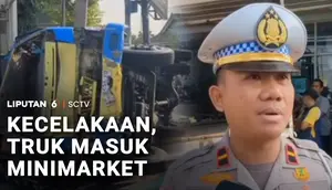 Kecelakaan, Truk Masuk Minimarket