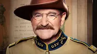 Peran Robin Williams sebagai Theodore Roosevelt membuat Night at the Museum: Secret of the Tomb semakin kocak.