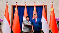 Presiden Prabowo Subianto Bertemu Presiden China Xi Jinping di Beijing
