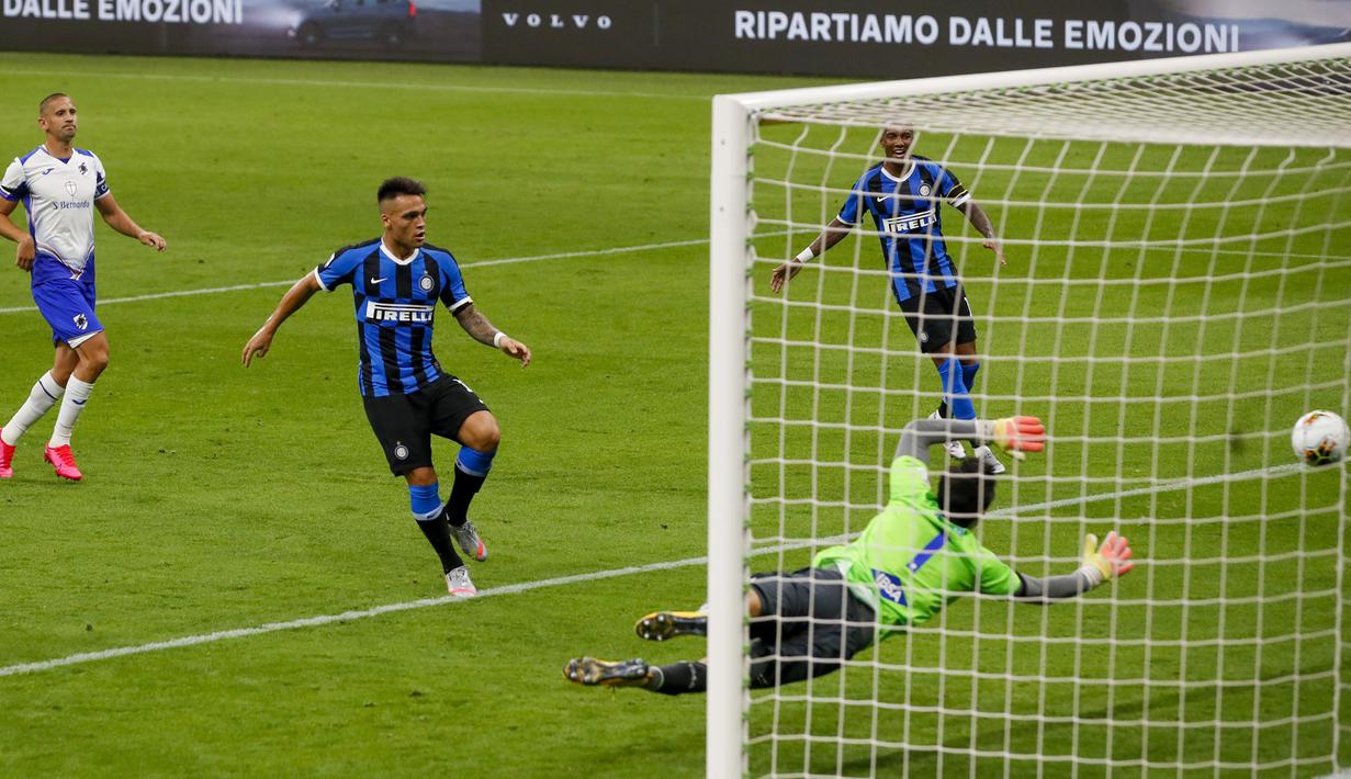 Foto Inter Milan Hajar Sampdoria Di San Siro Bola Liputan6 Com