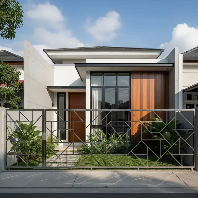 9 Inspirasi Pagar Rumah Anti Ular dari Bahan Stainless Steel, Aman dan Estetis