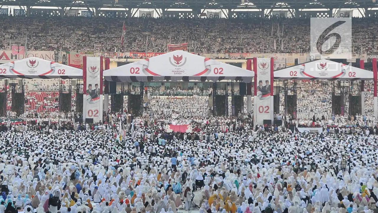 Massa Kampanye Akbar Prabowo - Sandiaga