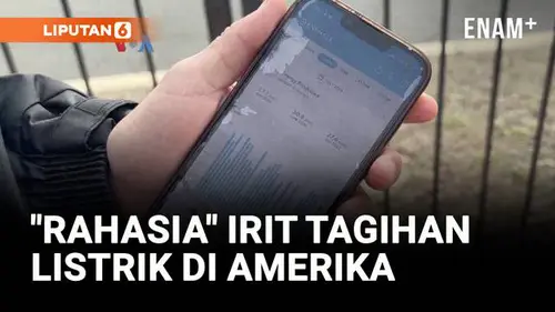 VIDEO: Irit Tagihan Listrik di Amerika Serikat, Pakai Panel Surya Komunitas dan Subsidi