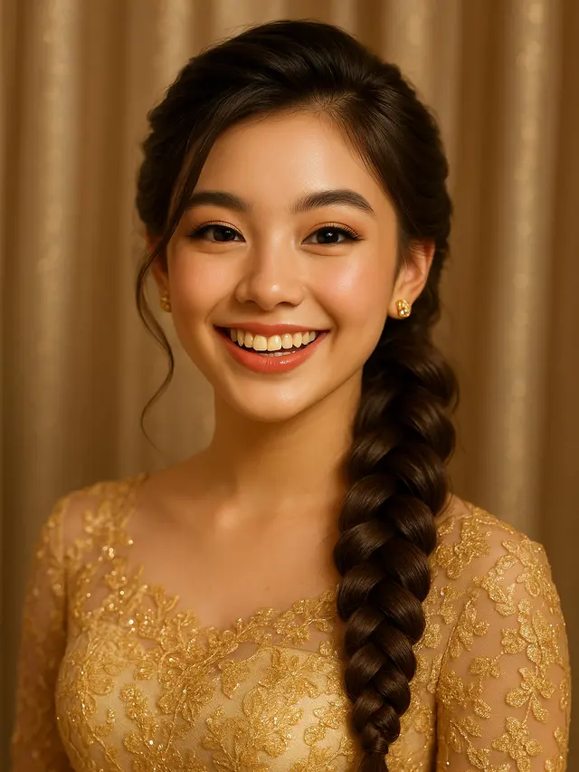 Gaya Rambut Remaja untuk Acara Perpisahan Sekolah