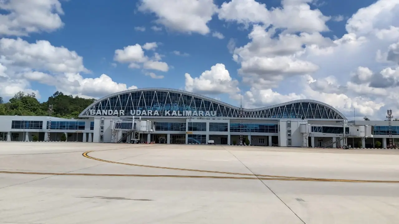 Bandara Kalimarau. Dok UPBU Kalimarau