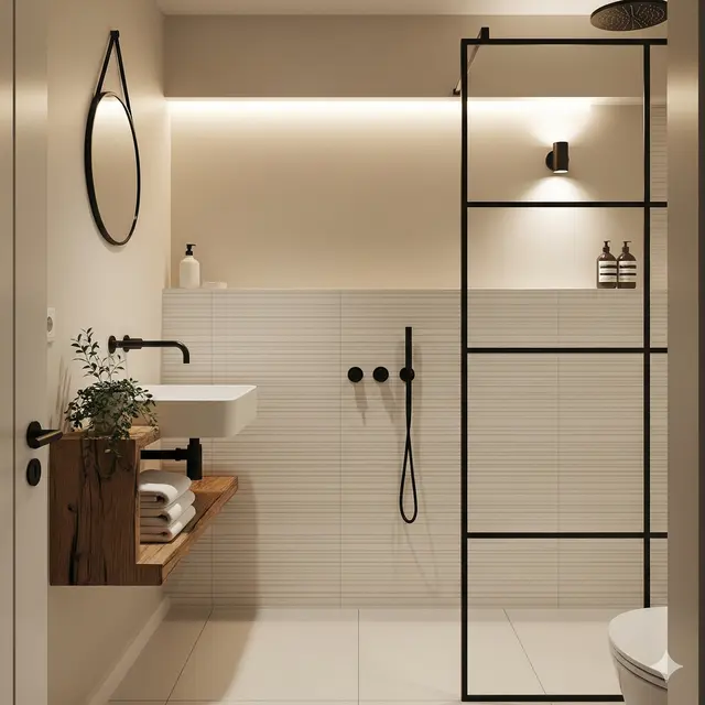 Inspirasi Kamar Mandi Kecil yang Aesthetic. Gemini