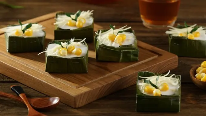 kue talam jagung maja blanca