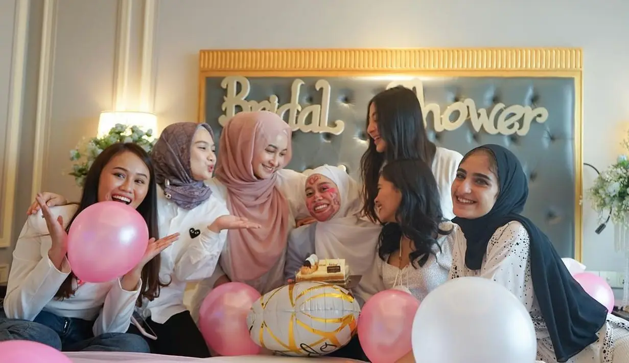 Bridal Shower Lesti Kejora (Instagram/melodylaksani92)