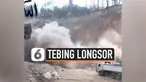 DETIK-DETIK TRUK TAMBANG NYARIS TERTIMBUN LONGSOR