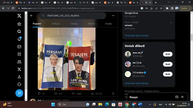 Banner kocak Sijeuni siap ramaikan GBK