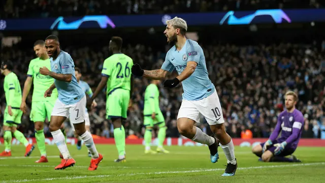Bantai Schalke 7-0, Manchester City Melenggang ke Perempat Final