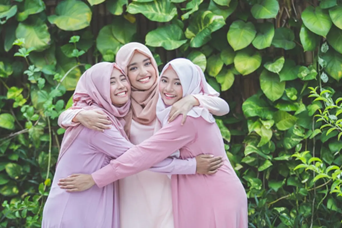 Ilustrasi pakaian muslim