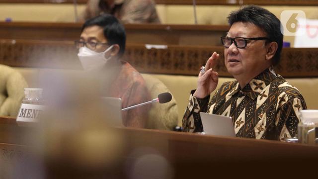 MenPAN-RB Tjahjo Kumolo Raker dengan Komisi II DPR