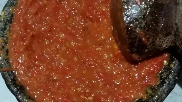 Resep sambal pecel lele Lamongan, Jawa Timur. (dok. Cookpad @cook_12377473)