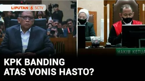 VIDEO: KPK Pertimbangkan Banding Vonis 3,5 Tahun Hasto Kristiyanto