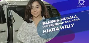 Nikita Willy ungkap perbedaan perayaan idul adha tahun ini dengan sebelumnya.