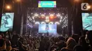 Tampil di hari kedua, Hindia sukses menghibur penggemarnya di gelaran KapanLagi Buka Bareng BRI Festival 2025. (Liputan6.com/Angga Yuniar)