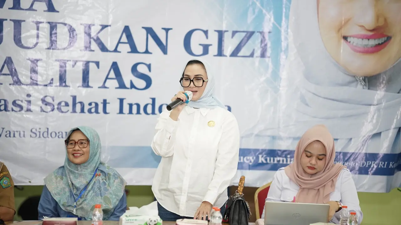 Cerita Lucy Kurniasari Optimis Program MBG Tekan Stunting di Sidoarjo