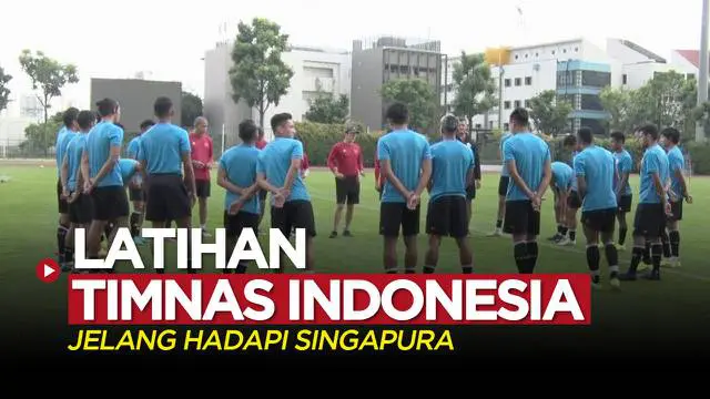 VIDEO Piala AFF 2020: Timnas Indonesia Ganti Tempat Latihan Jelang Laga Melawan Singapura