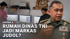 Rumah Dinas TNI Diduga Jadi Markas Judi Online
