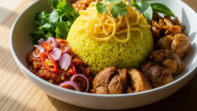 Nasi Kuning Modern Bowl