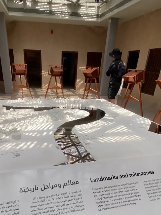 Salah satu instalasi Al Shindagha Museum. [Anisha/Fimela]