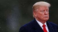 Donald Trump mengunjungi American Cemetery of Suresnes di luar kota Paris dalam rangka peringatan berakhirnya Perang Dunia I (AFP)