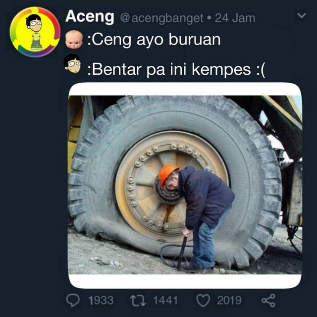Meme perbaikan mobil