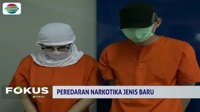 BNNK meringkus sepasang kekasih pengedar narkoba, termasuk narkotika jenis baru di apartemen mereka, di kawasan Pademangan Timur, Jakarta Utara.