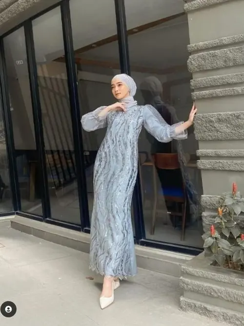 Baju bridesmaid deals hijab