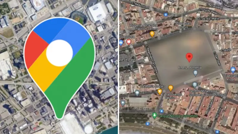 Tempat Yang Disembunyikan Google Maps