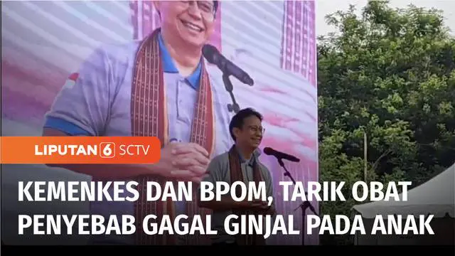 Sedikitnya 99 anak di Indonesia meninggal dunia, akibat gagal ginjal akut. Kementerian Kesehatan berkoordinasi dengan BPOM untuk menarik obat-obatan yang diduga menjadi penyebab gagal ginjal pada anak.