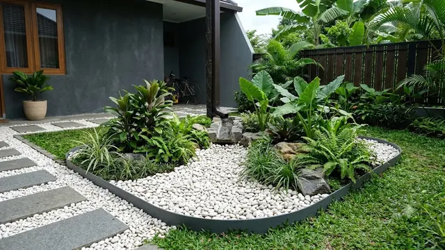 Ide Rain Garden di Sudut Pekarangan