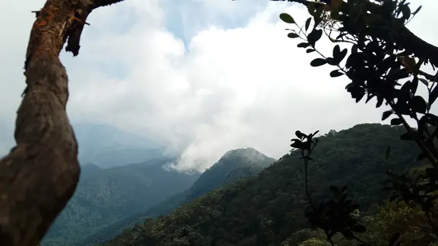 Gunung Rajah di Pahang Malaysia