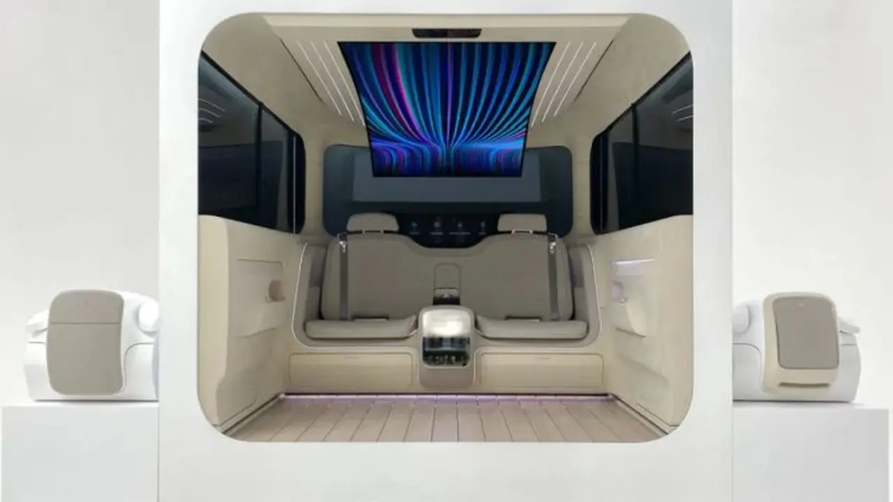 Hyundai Bocorkan Interior Canggih Mobil Listrik Ioniq (Carscoops)