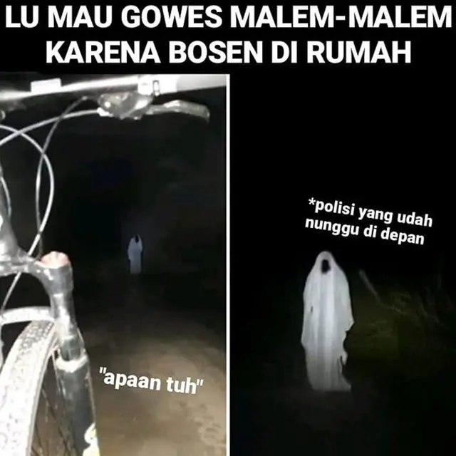 7 Meme Suka Gowes di Kala Pandemi Ini Bikin Sadar Diri
