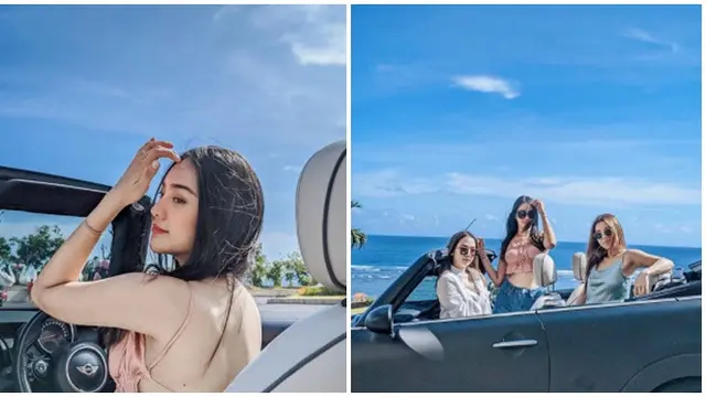 7 Gaya Artis Tanah Air Liburan Akhir Tahun 2020, Nikmati Pantai di Bali Hingga ke Jepang
