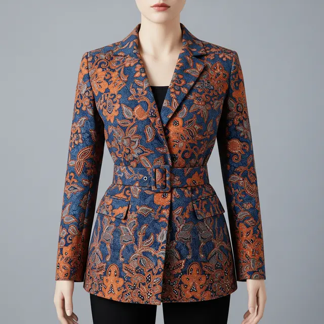 Model Baju Batik Kantor