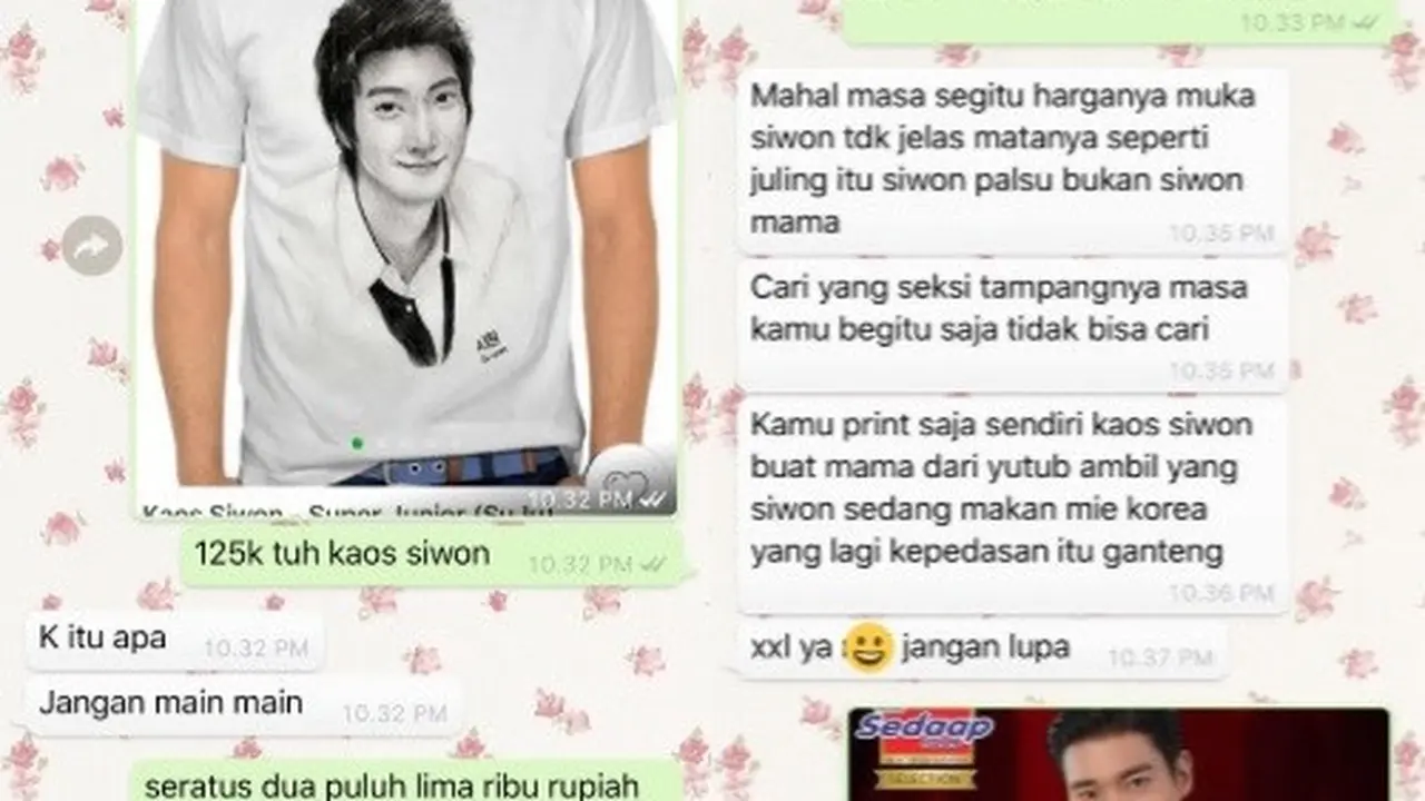 emak-emak fans Siwon