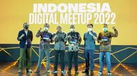 Indonesia Digital Meetup di Smesco Convention Hall, Jumat (2/9/2022).