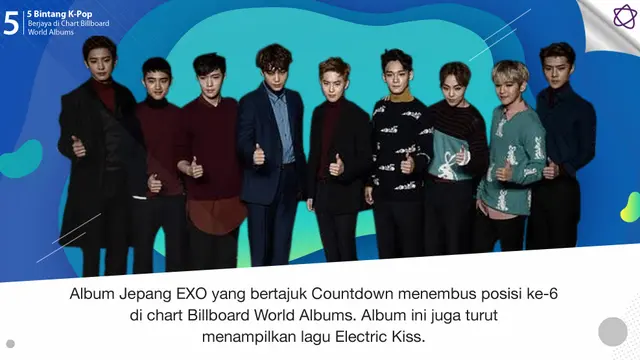 [Bintang] 5 Bintang K-Pop Berjaya di Chart Billboard World Albums