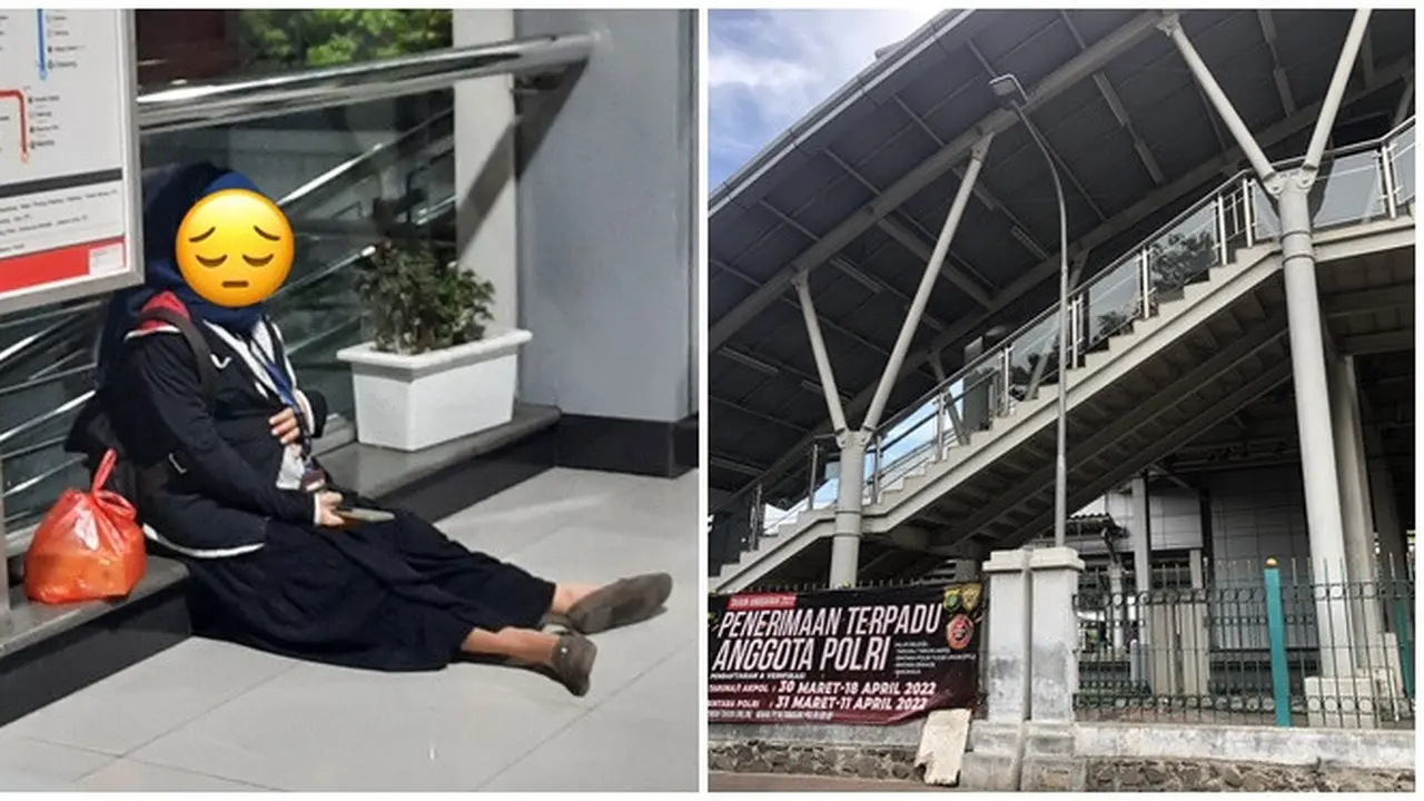 Lift dan Eskalator Rusak, Ibu Hamil Ini Terpaksa Naiki Tangga Sampai Kelelahan